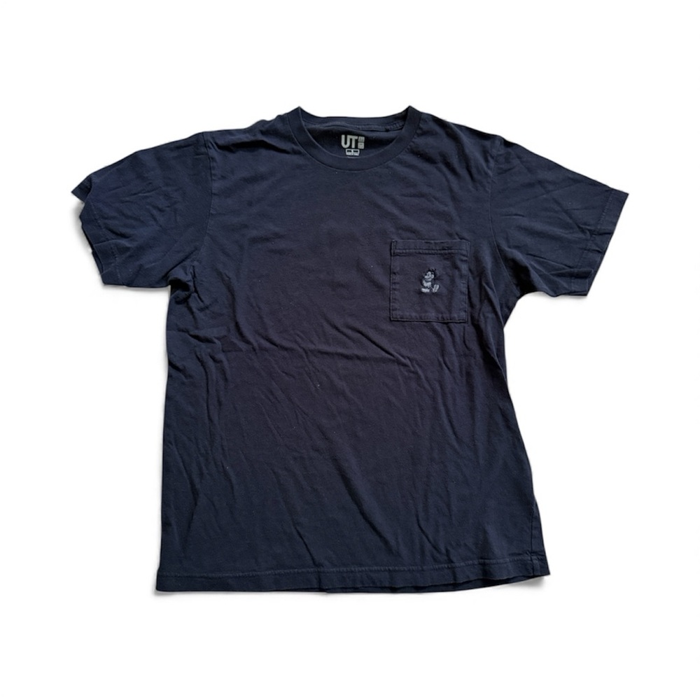 Disney Uniqlo Navy Blue Short Sleeve Tee